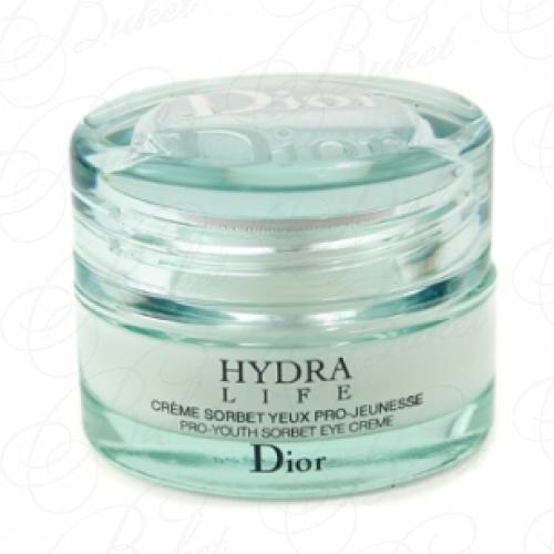 CHRISTIAN DIOR SKIN CARE HYDRA LIFE PRO YOUTH SORBET EYE CREME 15ml